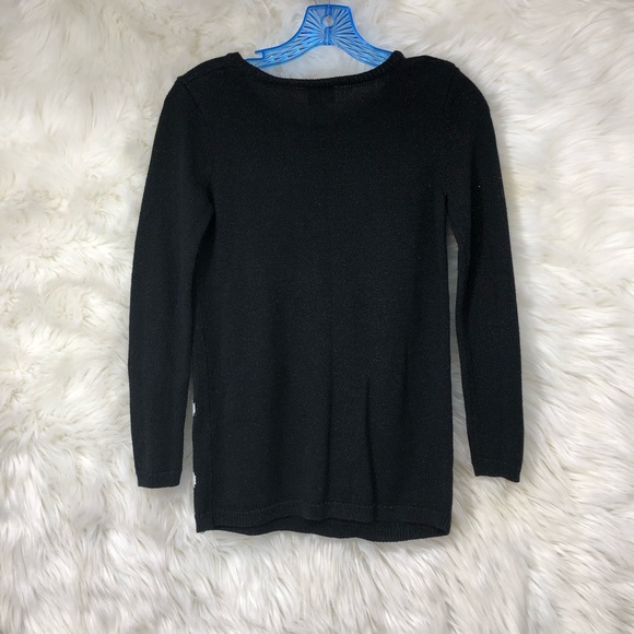 Justice Girls Snowman Snow Day Sweater with Beads Long for Leggings SZ 12 Winter - Picture 5 of 8